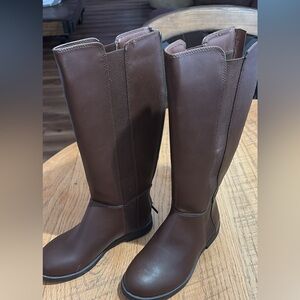 Madden Girl Brown Kids Tall Riding Boots